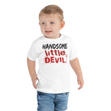 9 - Handsome little devil - Toddler Short Sleeve Tee