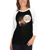 7_280 - First learn the meaning of what you say, then speak - 3/4 sleeve raglan shirt