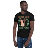 3_186 - Know God, know peace - Short-Sleeve Unisex T-Shirt