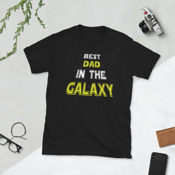 8 - Best dad in the galaxy - Short-Sleeve Unisex T-Shirt
