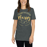 1_205 - If you want to be criticized, marry - Short-Sleeve Unisex T-Shirt