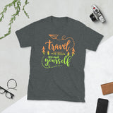 3_224 - Travel far enough you meet yourself - Short-Sleeve Unisex T-Shirt