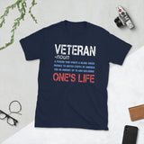 2 - Veteran noun - Short-Sleeve Unisex T-Shirt