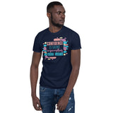 6_194 - Confidence is silent, insecurities are loud - Short-Sleeve Unisex T-Shirt