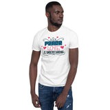 7_129 - Peace, love, and understanding - Short-Sleeve Unisex T-Shirt