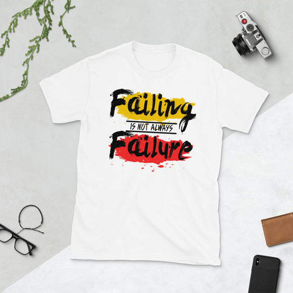 5_44 - Falling is not always failure - Short-Sleeve Unisex T-Shirt