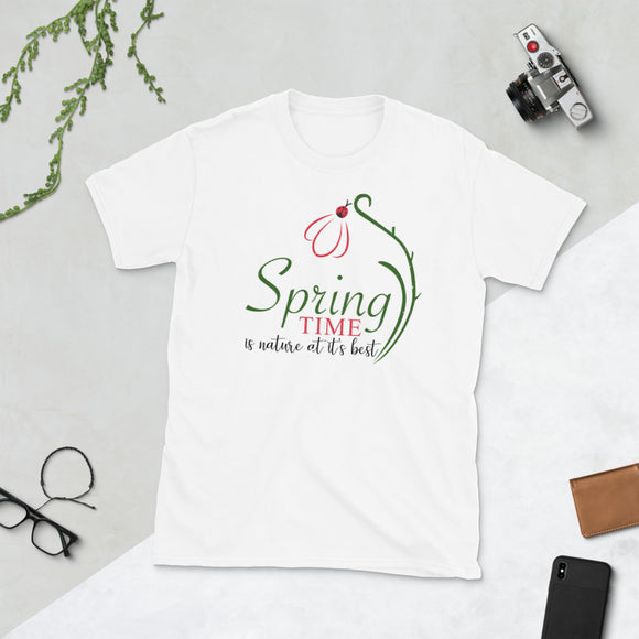 6_57 - Spring time is nature as its best - Short-Sleeve Unisex T-Shirt