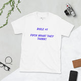 Rule Number 1 - Short-Sleeve Unisex T-Shirt