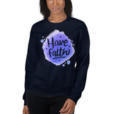 4_133 - Have faith - Unisex Sweatshirt