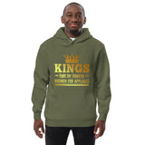 2_156 - Kings fight for empires, madmen for applause - Unisex fashion hoodie