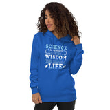 1_258 - Science is organized knowledge. Wisdom is organized life. - Unisex fashion hoodie