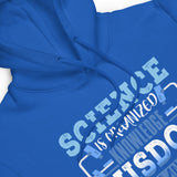 1_258 - Science is organized knowledge. Wisdom is organized life. - Unisex fashion hoodie