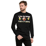 6_50 - I can see better when I'm drunk - Unisex Fleece Pullover