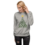 34 - The best way to spend Christmas cheer is singing loud for all to hear - Unisex Fleece Pullover