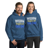 4_214 - Wisdom begins at the end - Unisex Hoodie