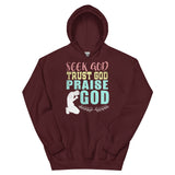 1_240 - Seek God, trust God, praise God - Unisex Hoodie