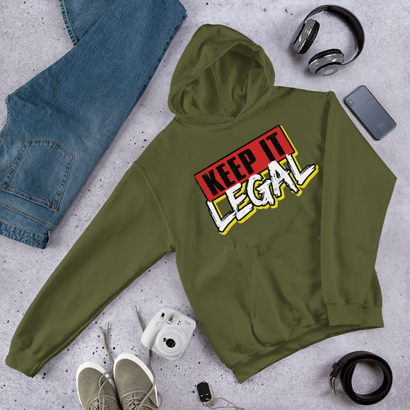 1_72 - Keep it legal - Unisex Hoodie