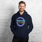 7_172 - Compassion is a verb - Unisex Hoodie