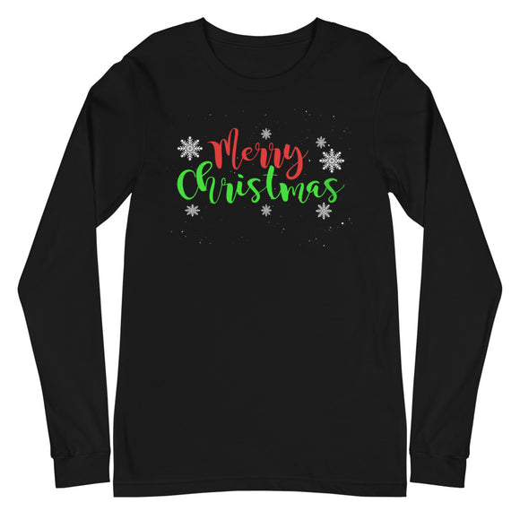 39 - Merry Christmas - Unisex Long Sleeve Tee