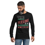 2_173 - The dominant feeling of the battlefield is loneliness - Unisex Long Sleeve Tee