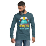 2_207 - If there's no chocolate in heaven I'm not going - Unisex Long Sleeve Tee