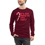 7 - It's not going to lick itself - Unisex Long Sleeve Tee