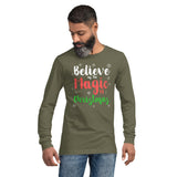 38 - Believe in the magic of Christmas - Unisex Long Sleeve Tee