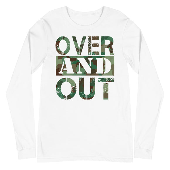 1_80 - Over and out - Unisex Long Sleeve Tee