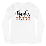 2 - Thanks giving - Unisex Long Sleeve Tee