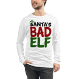 48 - Santa's bad elf - Unisex Long Sleeve Tee