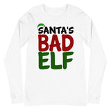 48 - Santa's bad elf - Unisex Long Sleeve Tee