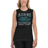 1_229 - An ocean breeze puts a mind at ease - Muscle Shirt