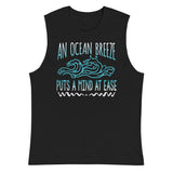 1_229 - An ocean breeze puts a mind at ease - Muscle Shirt