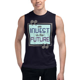 4_283 - We invest in the future - Muscle Shirt