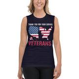 4 - Thank you for your service veterans - Muscle Shirt