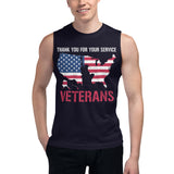 4 - Thank you for your service veterans - Muscle Shirt