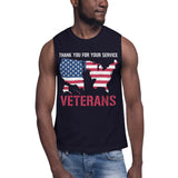 4 - Thank you for your service veterans - Muscle Shirt