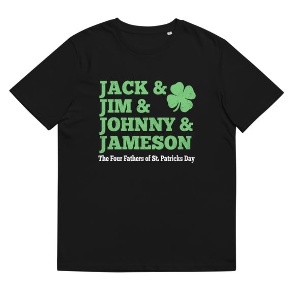 4 - Jack and Jim, Johnny, and Jameson - Unisex organic cotton t-shirt