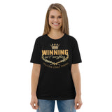 7_17 - Winning isn't everything, it is the only thing - Unisex organic cotton t-shirt