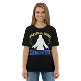 1_246 - With God all things are possible - Unisex organic cotton t-shirt