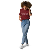 And I simply decided to be happy again - Unisex organic cotton t-shirt