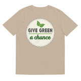 4_267 - Give green a chance - Unisex organic cotton t-shirt