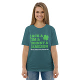 4 - Jack and Jim, Johnny, and Jameson - Unisex organic cotton t-shirt