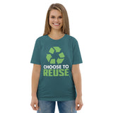 5_193 - Choose to reuse - Unisex organic cotton t-shirt