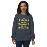 2_71 - The stars are the landmarks of the universe - Unisex organic sweatshirt