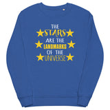 2_71 - The stars are the landmarks of the universe - Unisex organic sweatshirt