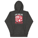 2_264 - Live your life by a compass, not a clock - Unisex Hoodie