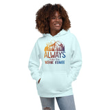 7_35 - Always take the scenic route - Unisex Hoodie