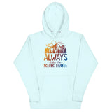 7_35 - Always take the scenic route - Unisex Hoodie