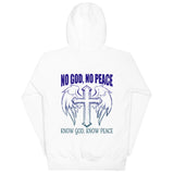 4_93 - No God, no peace, know God, know peace - Unisex Hoodie